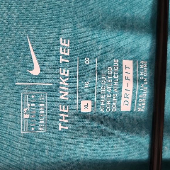 Nike The Nike Tee Dri-Fit Seattle Mariners Genuine Merchandise Crewneck Shirt - Picture 3 of 4